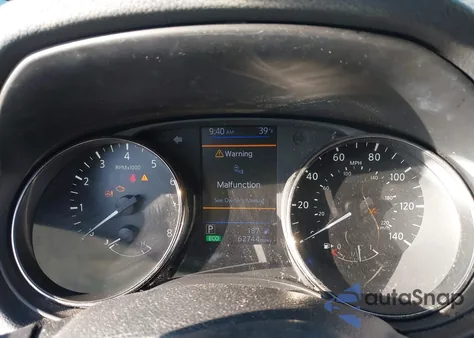 2018 Nissan Rogue Sv z USA, uszkodzony, nr VIN KNMAT2MV3JP618855